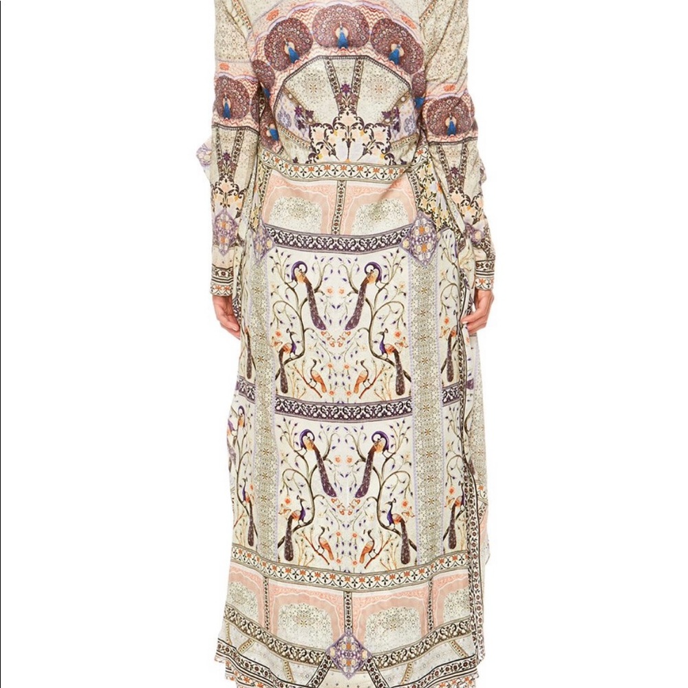Camilla Long Silk Mama Bakshi Jacket Kimono NWOT O/S